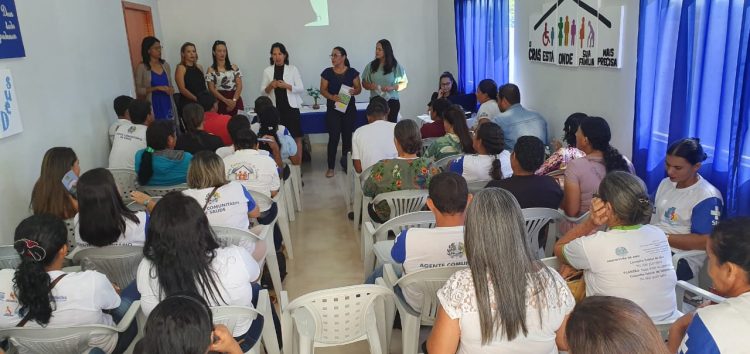 Semdes realiza capacitação com agentes comunitários de saúde sobre programas sociais oferecidos pelo município de Jaru