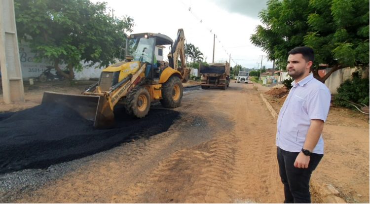 Prefeitura de Jaru realiza megaoperação para resolver problema antigo da Rua Princesa Isabel; obra é realizada com recurso próprio