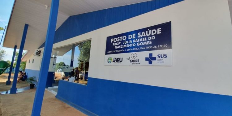 Mais uma obra entregue: Prefeitura de Jaru reinaugura posto de saúde no distrito de Bom Jesus