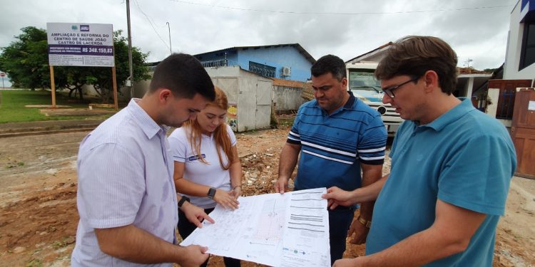 Abandonado por vários anos em outras gestões, Centro de Saúde João Castro de Lacerda no setor 04 será totalmente reformado e ampliado; obra é realizada com recurso próprio da prefeitura de Jaru