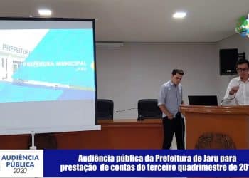 Audiência Pública do 3º Quadrimestre de 2019 – Administração