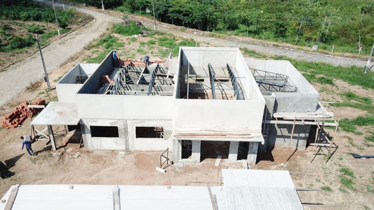 Obras do Centro de Convivência do Idoso em Jaru chegam à reta final