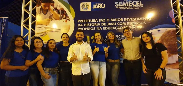 Com recurso próprio, prefeitura de Jaru implanta um dos melhores sistemas de ensino do Brasil em 100% das escolas municipais; mais de cinco mil alunos são beneficiados