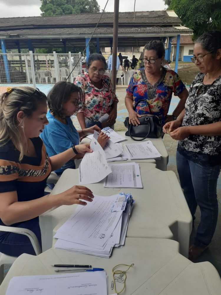 Em Jaru, idosos têm dia especial, com atividades recreativas, atendimento de saúde e oficinas de pintura