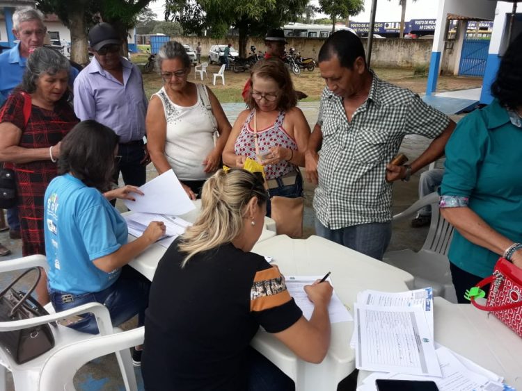 Em Jaru, idosos têm dia especial, com atividades recreativas, atendimento de saúde e oficinas de pintura