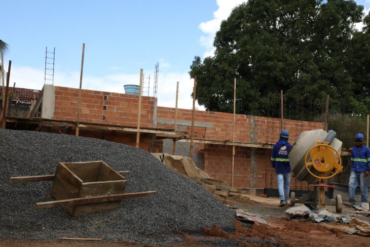 Obras de construção do Instituto de Previdência dos Servidores Públicos de Jaru , seguem em ritmo acelerado