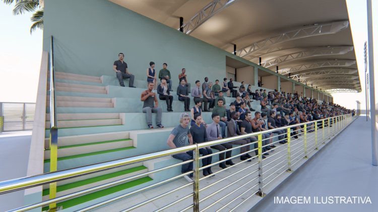 Iniciadas obras de construção da arquibancada no estádio Leal Chapelão em Jaru
