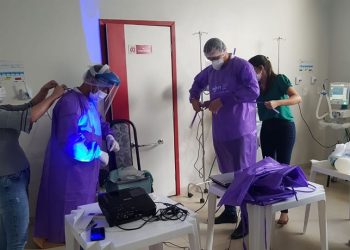 Em Jaru equipes são capacitadas para atender casos graves do Coronavírus