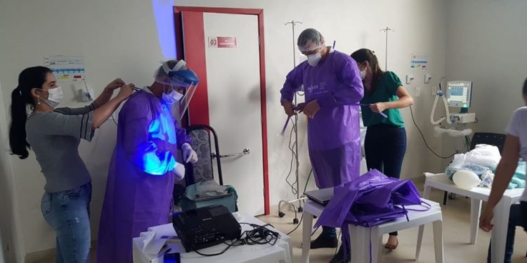 Em Jaru equipes são capacitadas para atender casos graves do Coronavírus