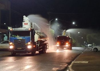 Prefeitura de Jaru continua com o serviço de desinfecção de locais públicos