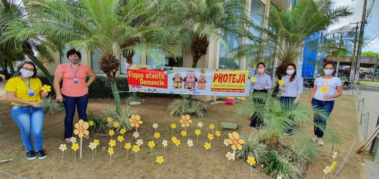 Secretaria de desenvolvimento social de Jaru realiza ação alusiva ao dia de combate ao abuso e exploração sexual contra crianças e adolescentes