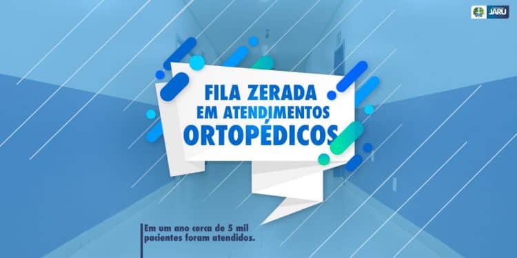 Prefeitura de Jaru zera fila de atendimentos ortopédicos; em 1 ano cerca de 5 mil pacientes foram atendidos