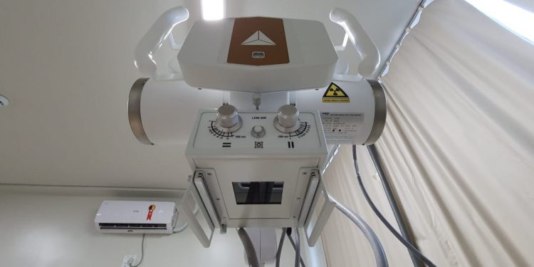 NOVO HOSPITAL MUNICIPAL DE JARU RECEBE MODERNO APARELHO DE RAIO-X PORTÁTIL