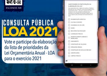 Prefeitura de Jaru abre consulta pública para a elaboração da Lei Orçamentária de 2021