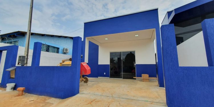 Obras do Centro de Saúde João Castro Lacerda estão praticamente prontas; unidade deve ser entregue a comunidade em breve