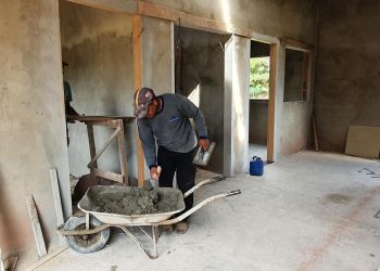 Obras de construção da sede própria do Centro de Saúde Marcelina no setor 08 estão bem adiantadas