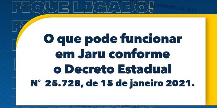 Decreto Estadual determina medidas temporárias de isolamento social restritiva visando a contenção do avanço da Covid-19
