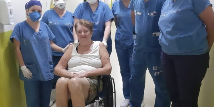 Mais uma paciente vence o Coronavírus e recebe alta da UTI municipal em Jaru