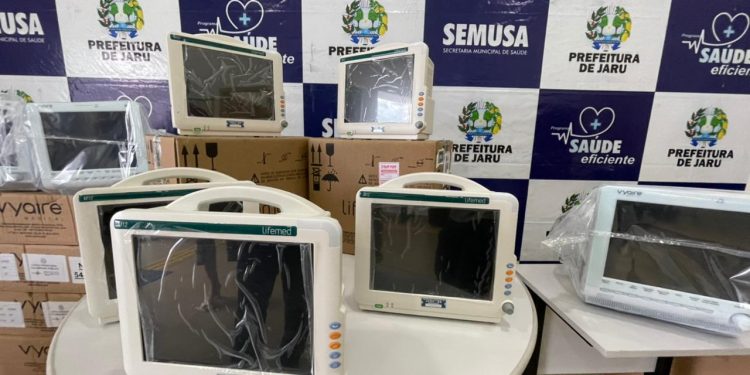 Prefeitura de Jaru recebe respiradores e monitores cardíacos; equipamentos foram destinados pelo senador Marcos Rogério