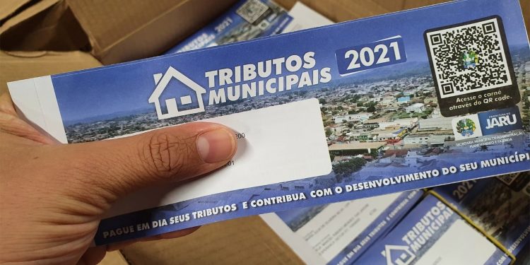 Atenção: Prazo para pagar Tributos Municipais – IPTU em cota única com 10% em Jaru termina nesta sexta-feira, 5