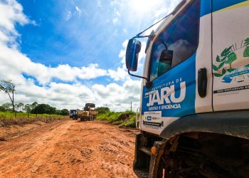 Prefeitura de Jaru realiza manutenção em trecho da linha 605