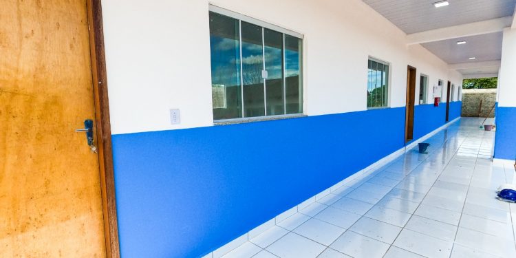 Ampliação da Escola Maria Gomes no setor 08 está praticamente pronta