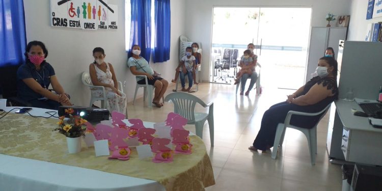 Secretaria de Desenvolvimento Social de Jaru realiza encontro com futuras mamães