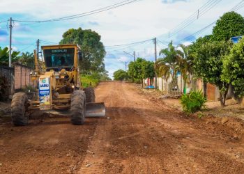 Prefeitura de Jaru trabalha na recuperação de ruas no Jardim dos Estados