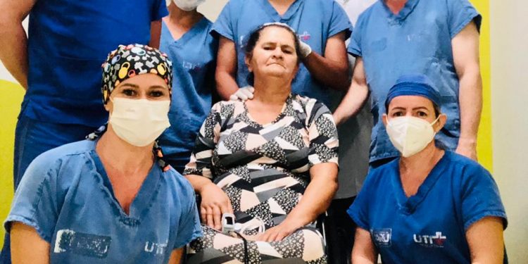 Mais uma paciente vence o Coronavírus e recebe alta da UTI municipal em Jaru