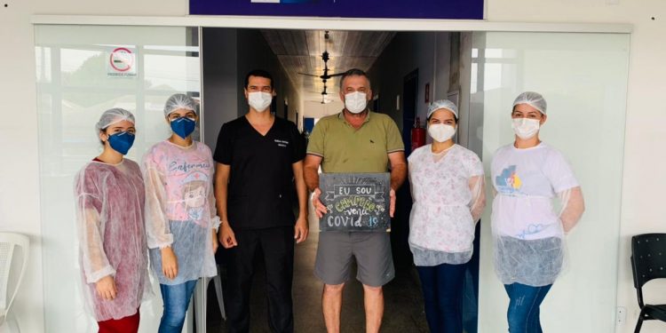 Mais quatro pacientes se recuperam da Covid-19 e recebem alta hospitalar em Jaru