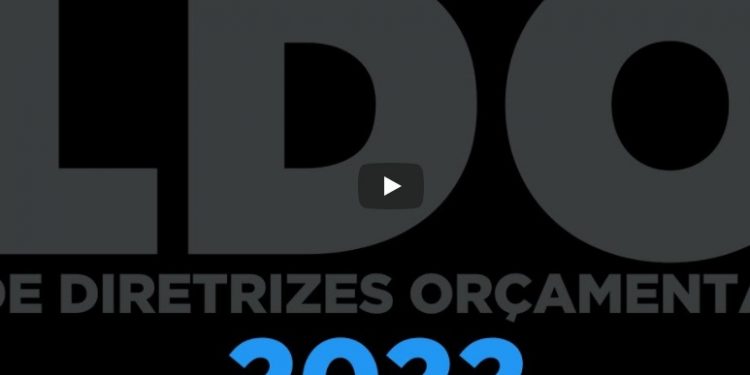 VÍDEO: Audiência Pública para apresentação da LDO/2022