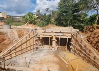 Galeria de concreto na Rua Afonso José é concluída em menos de 30 dias