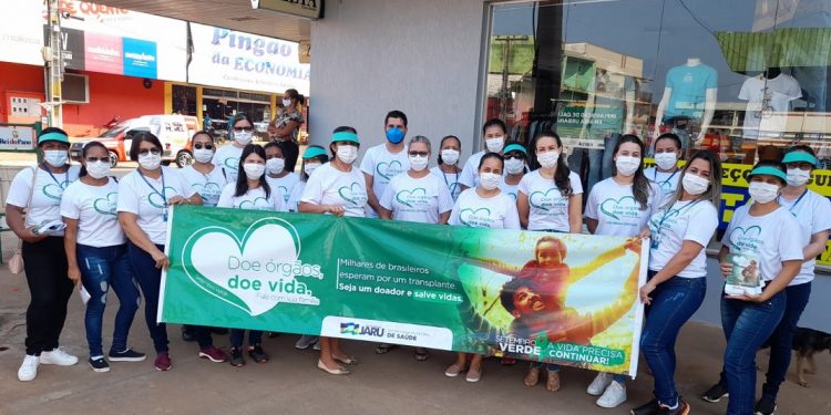 Prefeitura de Jaru realiza evento em alusão ao Dia Nacional da Doação de Órgãos