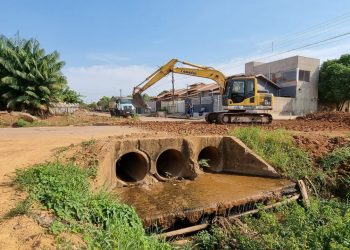 Prefeitura de Jaru inicia construção de mais uma galeria de concreto; agora na rua Rio de Janeiro no setor 07