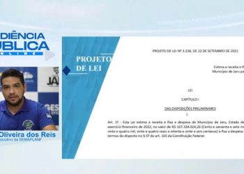 Audiência Pública – LOA 2022