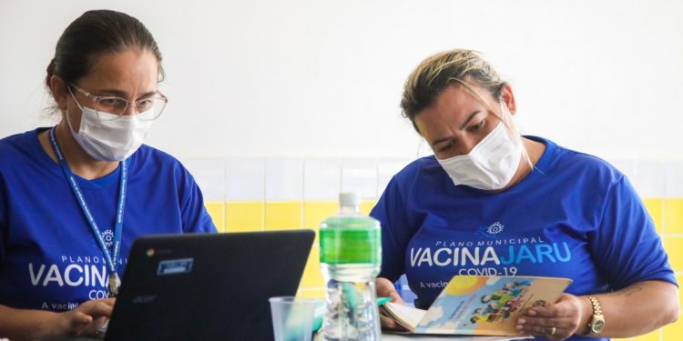 Jaru amplia público e libera vacina contra a Covid-19 para todas as crianças de 05 a 11 anos