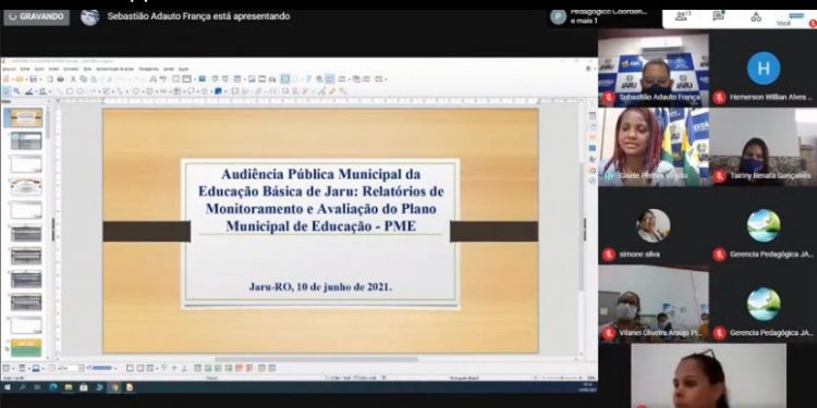 Audiência Pública para apresentação do Plano Municipal de Educação