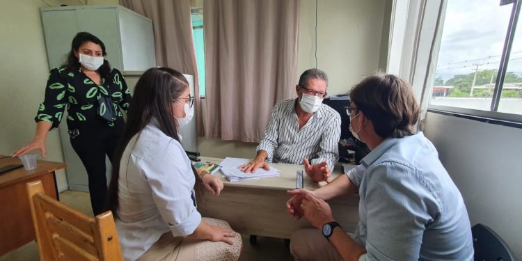 Prefeito de Jaru visita Lar do Idoso Manoel Clemente e acompanha ações desenvolvidas na unidade