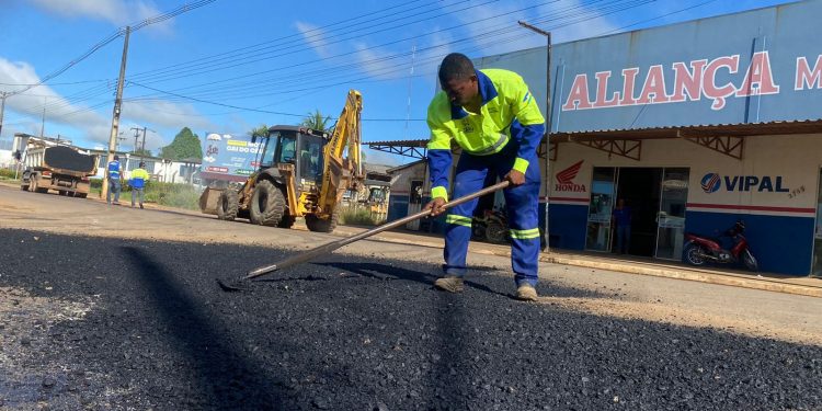 Prefeitura de Jaru segue com ações de tapa-buracos