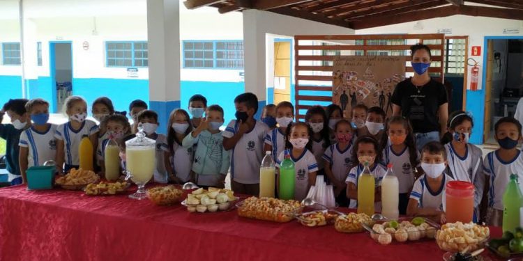 Secretaria de Educação de Jaru desenvolve projeto de alimentação saudável com alunos da educação infantil