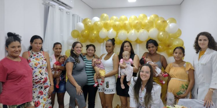 Secretaria de Saúde realiza ação em alusão ao “Agosto Dourado”