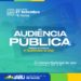 Audiência Pública para prestação de contas da saúde pública em Jaru, referente ao 2º quadrimestre será no dia 27 de setembro