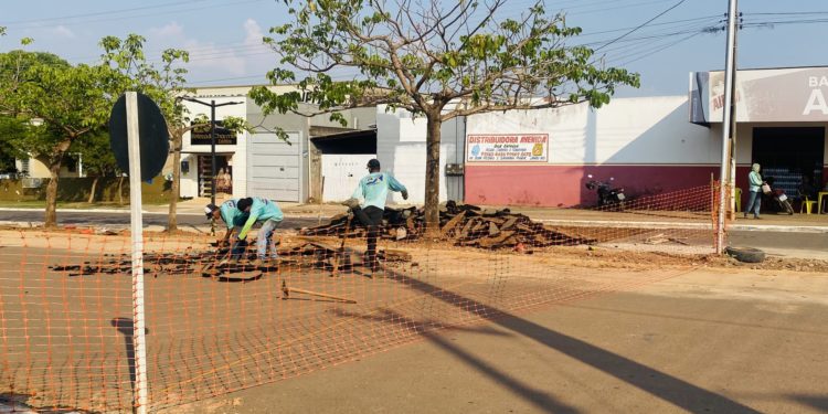 Avenida Dom Pedro I no setor 05 em Jaru receberá faixas elevadas  