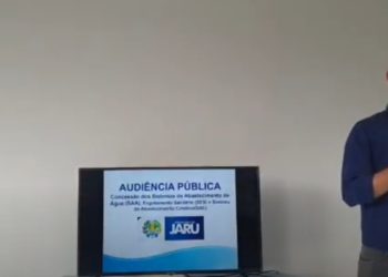 AUDIÊNCIA PÚBLICA APRESENTAÇÃO PLANO DE ÁGUAS E ESGOTO – BOM JESUS