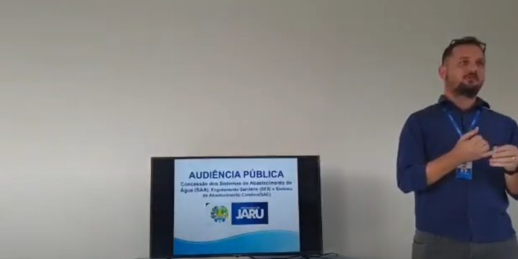 AUDIÊNCIA PÚBLICA APRESENTAÇÃO PLANO DE ÁGUAS E ESGOTO – BOM JESUS