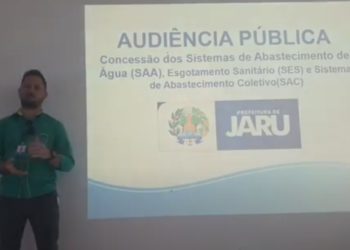 APRESENTAÇÃO PLANO DE ÁGUAS E ESGOTOS – ESCOLA MARIA DE LOURDES
