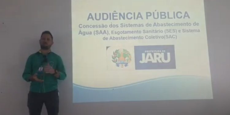 APRESENTAÇÃO PLANO DE ÁGUAS E ESGOTOS – ESCOLA MARIA DE LOURDES