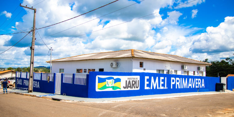 Prefeitura de Jaru realizará cerimônia para inauguração da Escola no Residencial Primavera no setor 08 na próxima segunda-feira,03