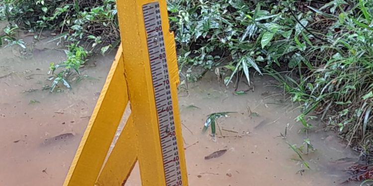 Nível do Rio Jaru 09/03