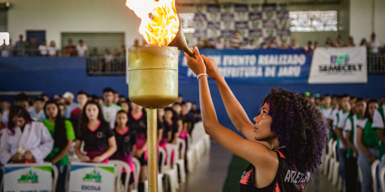 Cerimônia marca abertura dos Jogos Escolares Municipais de Jaru